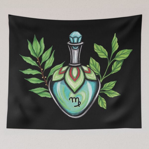 Item preview, Virgo potion bottle designed and sold by RalucaIov.