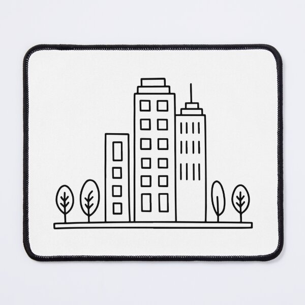 Item preview, architectural model with tiny trees and buildings designed and sold by rasagamastore.