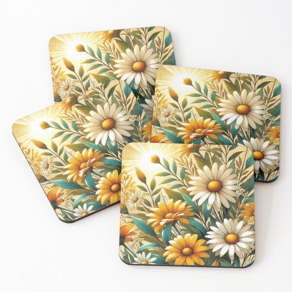 Item preview, Sunlit Daisy Delight designed and sold by WildVista.