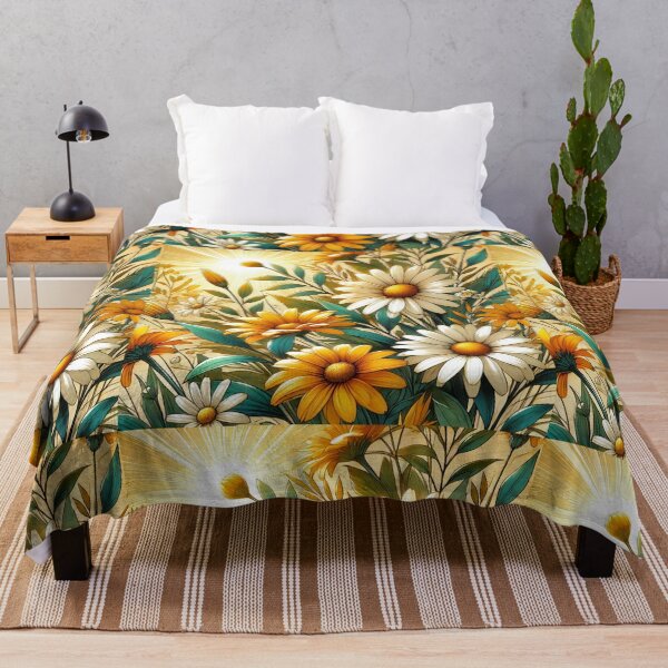 Item preview, Sunlit Daisy Delight designed and sold by WildVista.