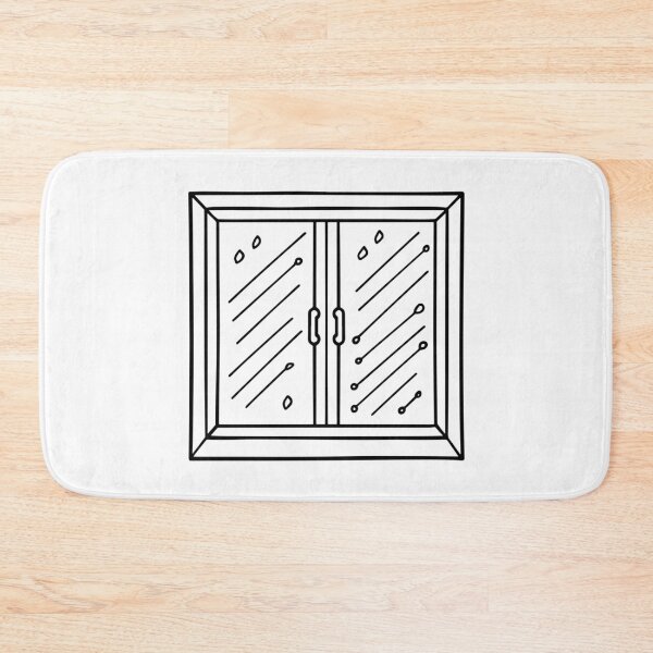 Item preview, Glass window with glazing points designed and sold by rasagamastore.