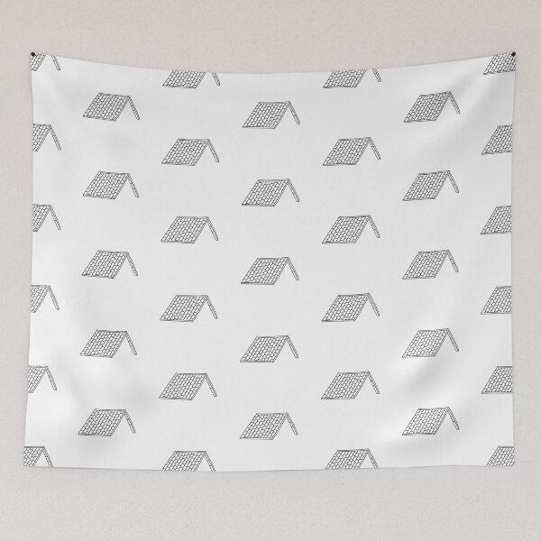 Item preview, Tiled roof with shingles designed and sold by rasagamastore.