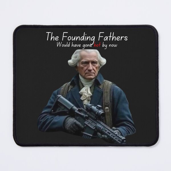Item preview, Founding Fathers LG white print designed and sold by T-Hand141Homestead.