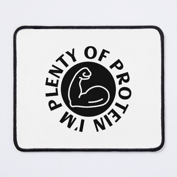 Item preview, I’m Plenty of Protein | Fitness and Nutrition Quote Design designed and sold by NiceQuotesBro.