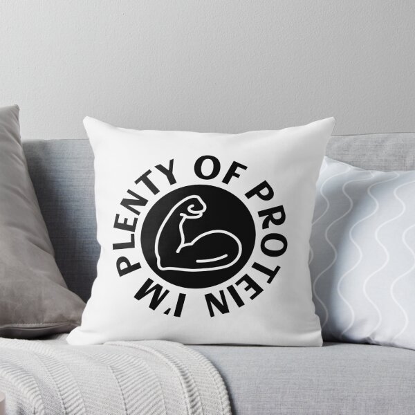 Item preview, I’m Plenty of Protein | Fitness and Nutrition Quote Design designed and sold by NiceQuotesBro.