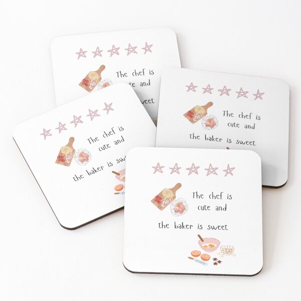 Item preview, Five Stars: Cute Chef, Sweet Baker designed and sold by Par Anne Q.