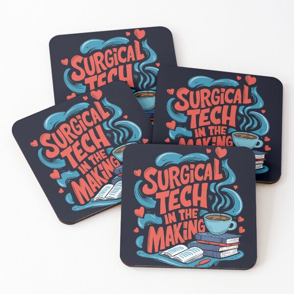 Item preview, Surgical Tech In The Making, Coffee and Books, Medicine Fun designed and sold by madtoyman.
