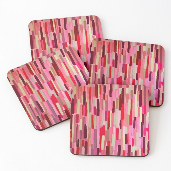 Item preview, pink brushstrokes designed and sold by trendero.
