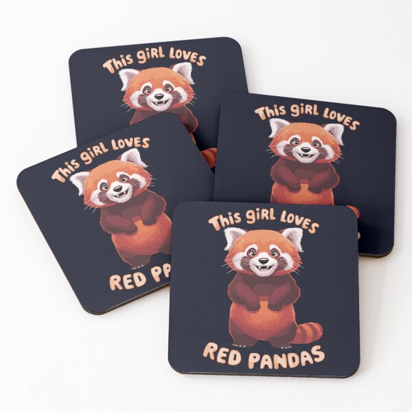 Item preview, This Girl Loves Red Pandas, Adorable Animal Lover Daughter designed and sold by madtoyman.