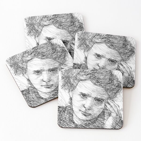 Item preview, MARIE CURIE ink portrait .3 designed and sold by lautir.