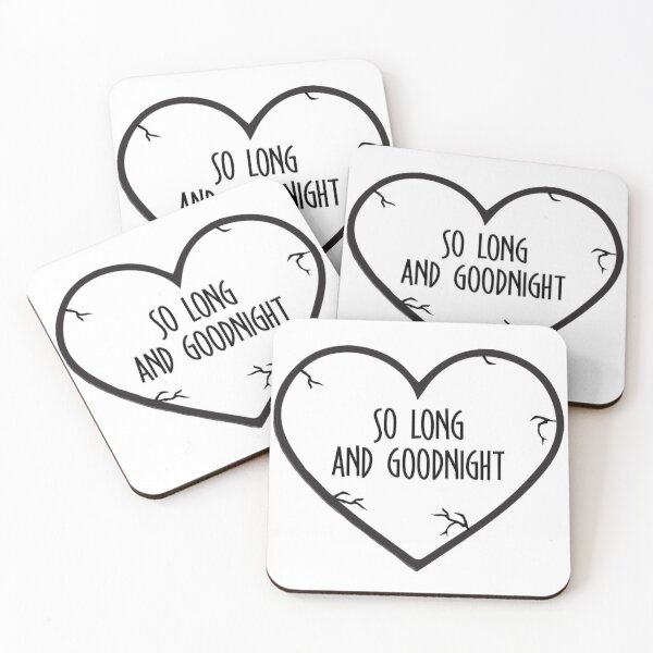 Item preview, SO LONG AND GOODNIGHT (HEART) (MCR) designed and sold by Zyroshi.