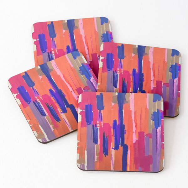 Item preview, streaks orange blue designed and sold by trendero.
