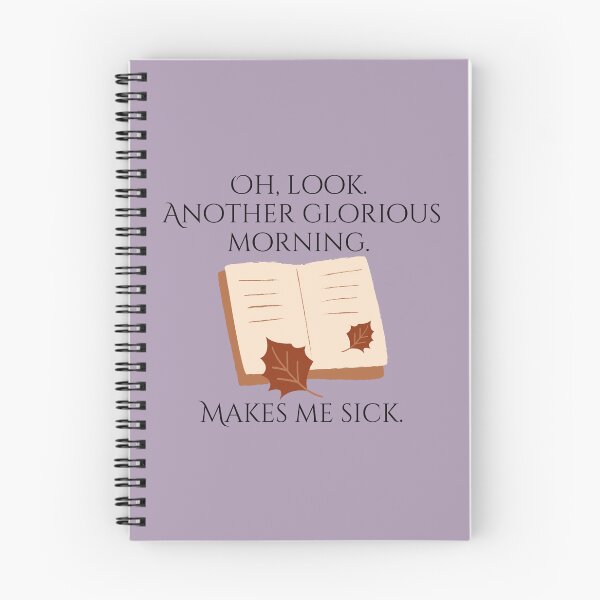 Item preview, Oh, Look. Another Glorious Morning. Makes Me sick.  designed and sold by MightyPenShop.
