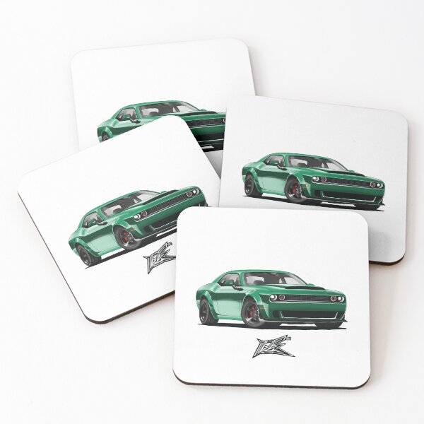 Item preview, american muscle car coupe green  designed and sold by NaquashM.