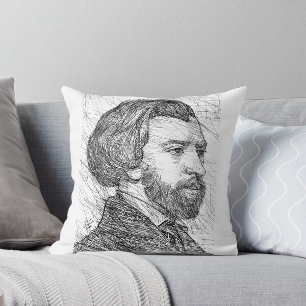 Item preview, ALFRED DE MUSSET ink portrait designed and sold by lautir.
