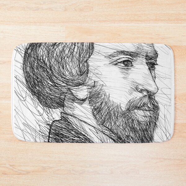 Item preview, ALFRED DE MUSSET ink portrait designed and sold by lautir.