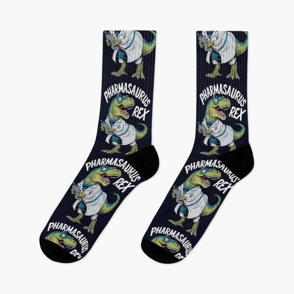 Item preview, Pharmacist Dinosaur, Funny Dino Design, Cool Pharmacy Humor designed and sold by madtoyman.