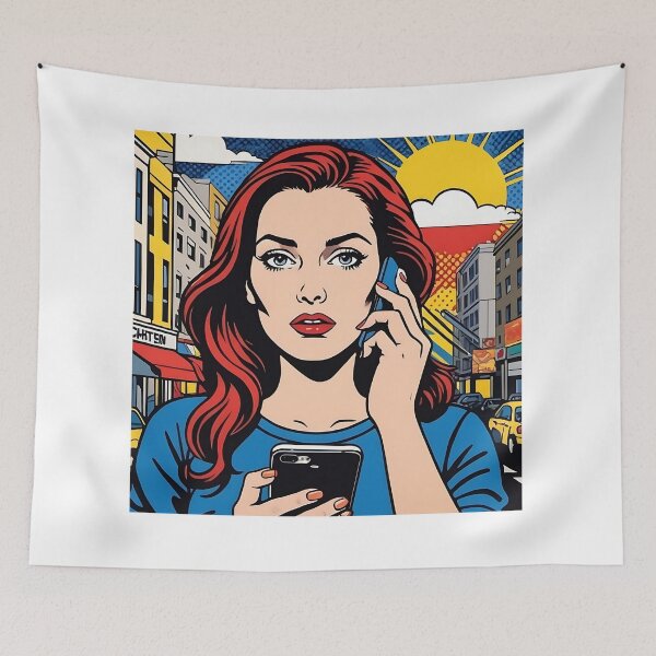 Item preview, Digital Overload: Pop Art Distraction designed and sold by daila70.
