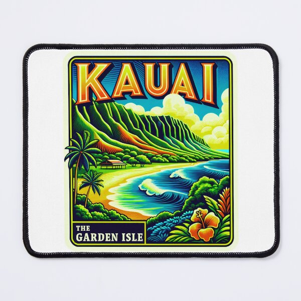 Item preview, Kauai Hawaii Beach The Garden Isle Na Pali Nā Pali Coast designed and sold by DESTINATIONS DECAL DOS.