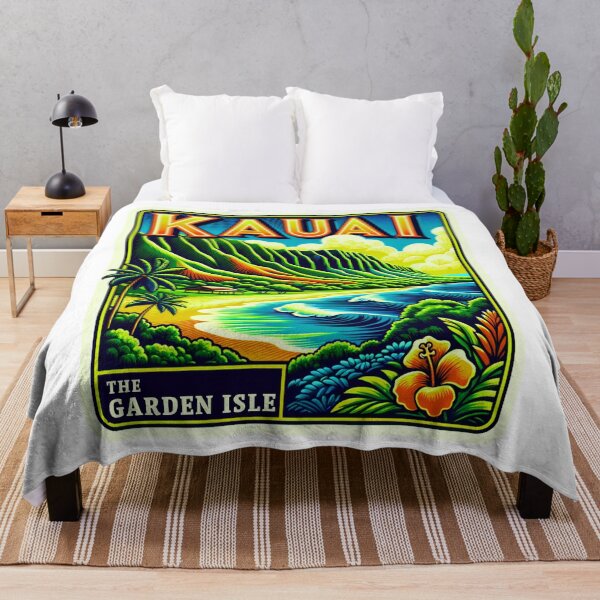 Item preview, Kauai Hawaii Beach The Garden Isle Na Pali Nā Pali Coast designed and sold by DESTINATIONS DECAL DOS.