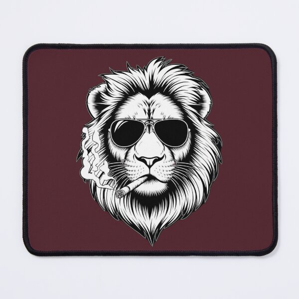 Item preview, Lion with a cigar (Pattern 1) designed and sold by YoungMind95.