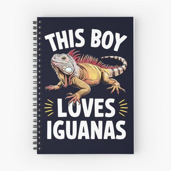 Item preview, This Boy Loves Iguanas, Funny Lizard Lover For Kids, Fun designed and sold by madtoyman.