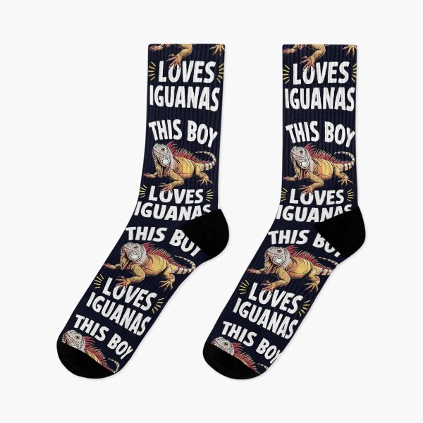 Item preview, This Boy Loves Iguanas, Funny Lizard Lover For Kids, Fun designed and sold by madtoyman.