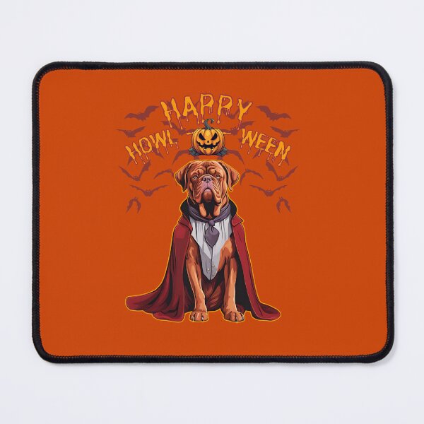 Item preview, Regal Dogue de Bordeaux in Vampire Cape - "Happy Howloween" - Halloween Design for Products designed and sold by GoodyPaws.