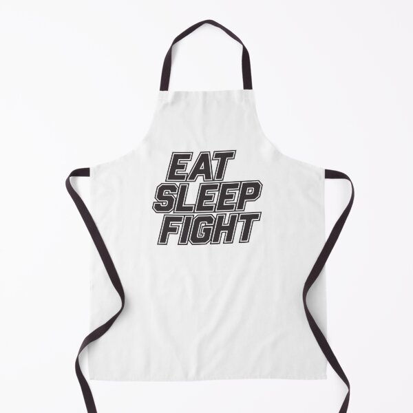 Item preview, Martial arts eat sleep fight BJJ box kick-boxing white 2 designed and sold by Newhyperion.
