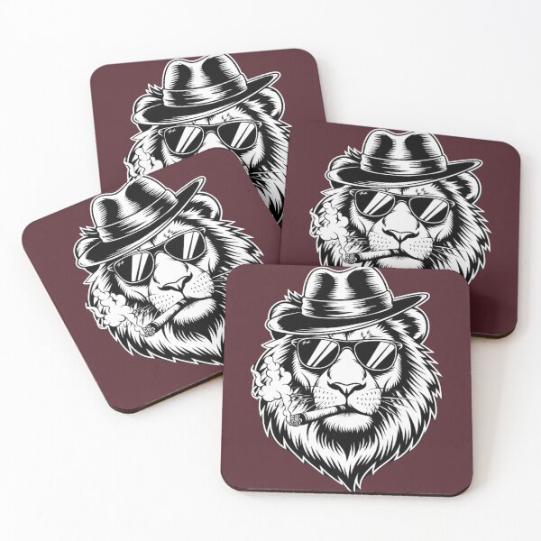Item preview, Lion with a cigar (Pattern 2) designed and sold by YoungMind95.