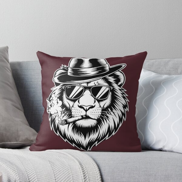 Item preview, Lion with a cigar (Pattern 2) designed and sold by YoungMind95.
