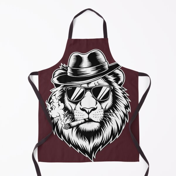 Item preview, Lion with a cigar (Pattern 2) designed and sold by YoungMind95.