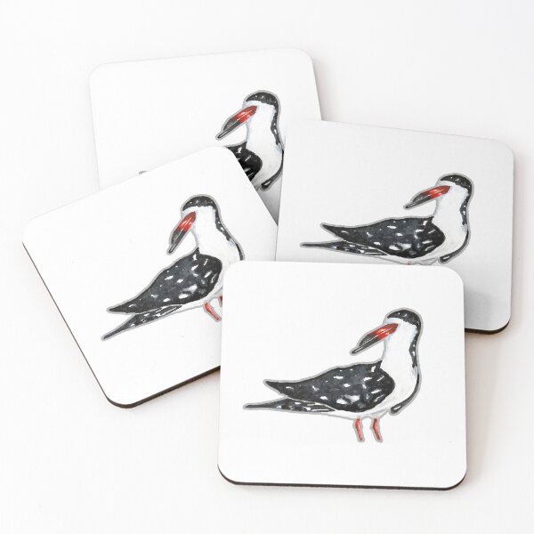 Item preview, Florida Black Skimmer Watercolor Sticker designed and sold by bellamells.