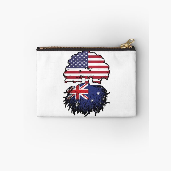 Item preview, Australia Australian American USA Tree Roots Flag designed and sold by FlagX.