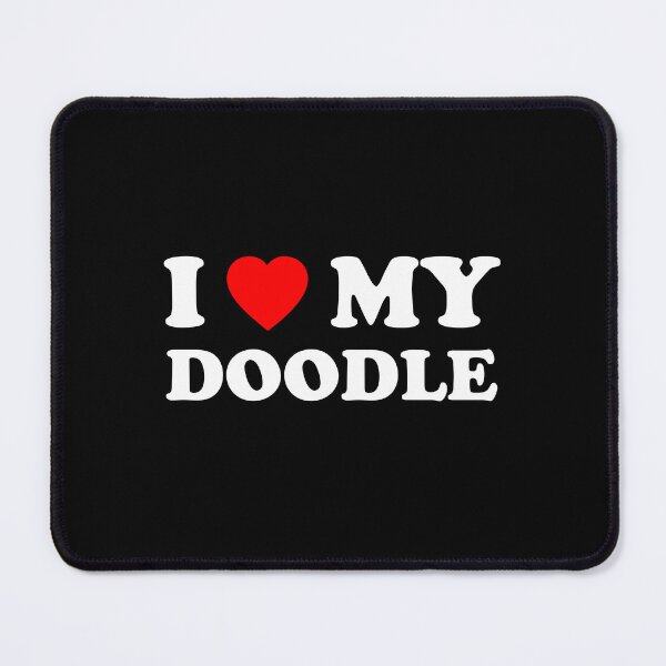 Item preview, I Love My Doodle Style NY Dog Gift designed and sold by Guarddogdrive.