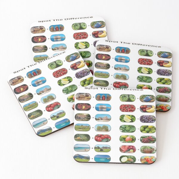 Item preview, Spot the Difference: Nature and Food Edition designed and sold by merve02shop.