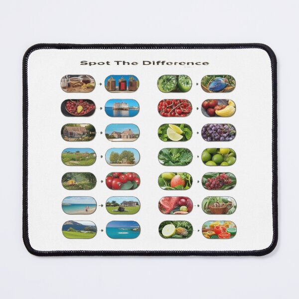 Item preview, Spot the Difference: Nature and Food Edition designed and sold by merve02shop.