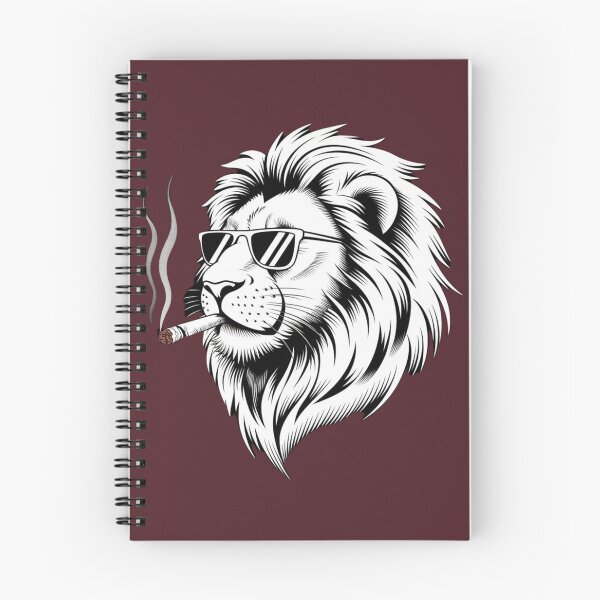 Item preview, Lion with a cigar (Pattern 3) designed and sold by YoungMind95.