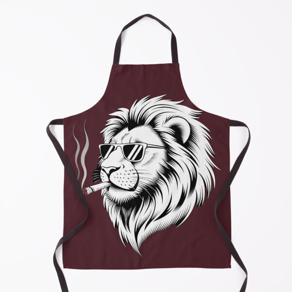 Item preview, Lion with a cigar (Pattern 3) designed and sold by YoungMind95.