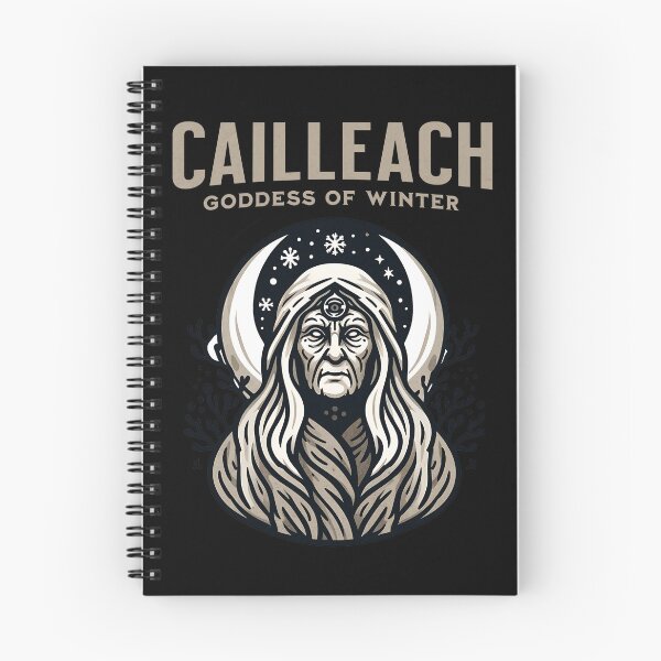 Item preview, Cailleach Celtic Goddess of Winter designed and sold by Agema Apparel.