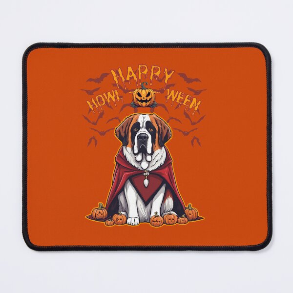 Item preview, Majestic Saint Bernard in Vampire Cape - "Happy Howloween" - Halloween Design for Products designed and sold by GoodyPaws.