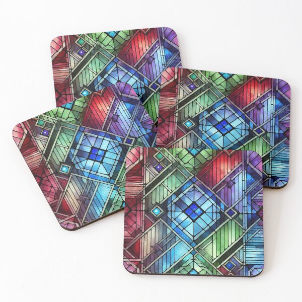 Item preview, Stained Glass Geometry designed and sold by TeslaSt0re.
