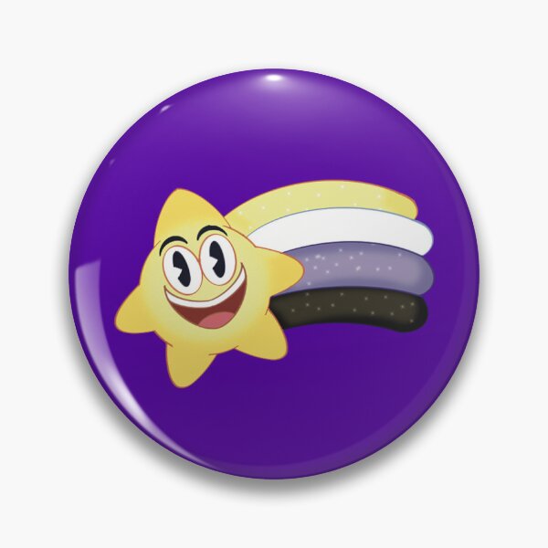 Item preview, non binary shooting star designed and sold by VellutoArts.