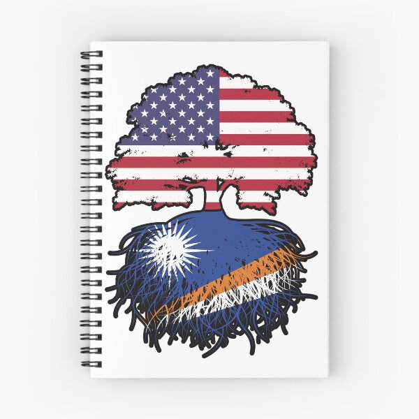 Item preview, Bandera de las Islas Marshall, Islas Marshall, Estados Unidos, raíces de árboles designed and sold by FlagX.