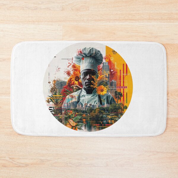 Item preview, Collage Wall Art T-shirt Design: The Chef designed and sold by ForeverPrintsOK.