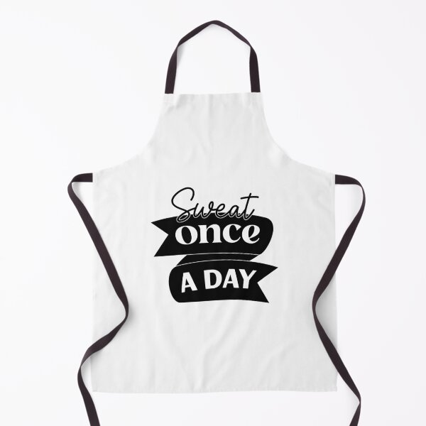 Item preview, Sweat Once a Day | Fitness Motivation Quote Design designed and sold by NiceQuotesBro.