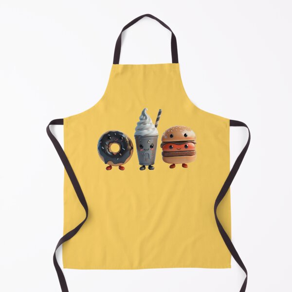 Item preview, Sweet Kawaii Treats Donut, Milkshake, And Burger designed and sold by Blossence Designs.