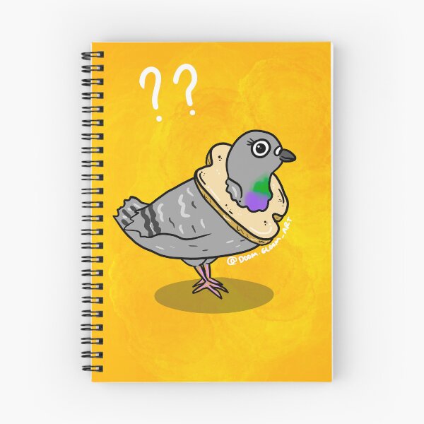 Item preview, confused pigeon designed and sold by Han44.