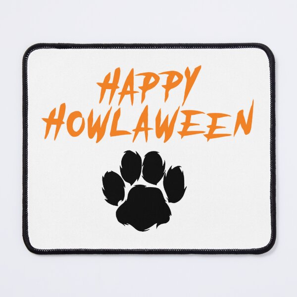Item preview, Happy howlaween halloween paw designed and sold by CreativelySophG.