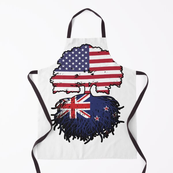 Item preview, New Zealand New Zealander American USA Tree Roots Flag designed and sold by FlagX.